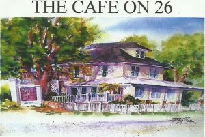 Cafe on 26 logo