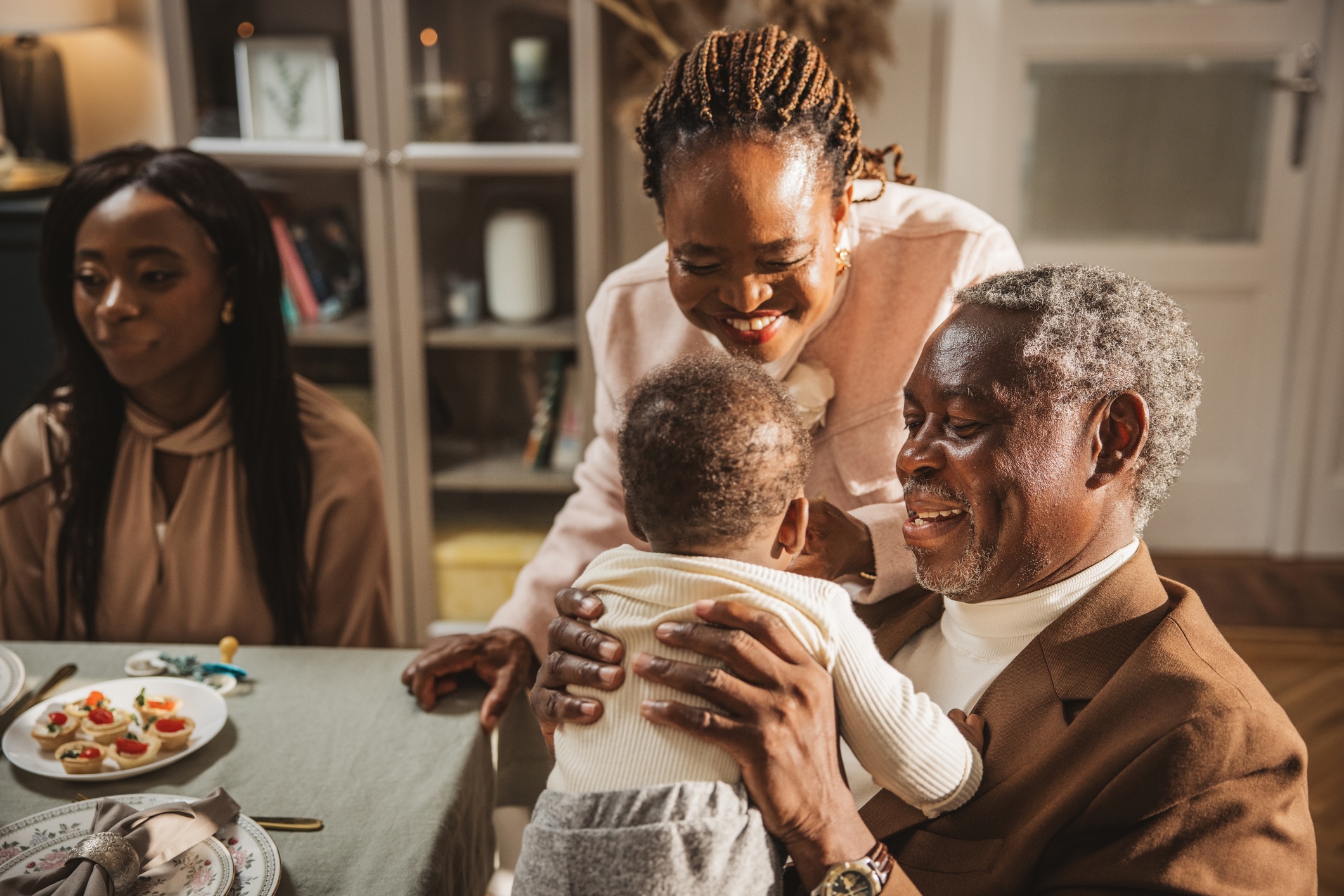 grandfather-baby-family